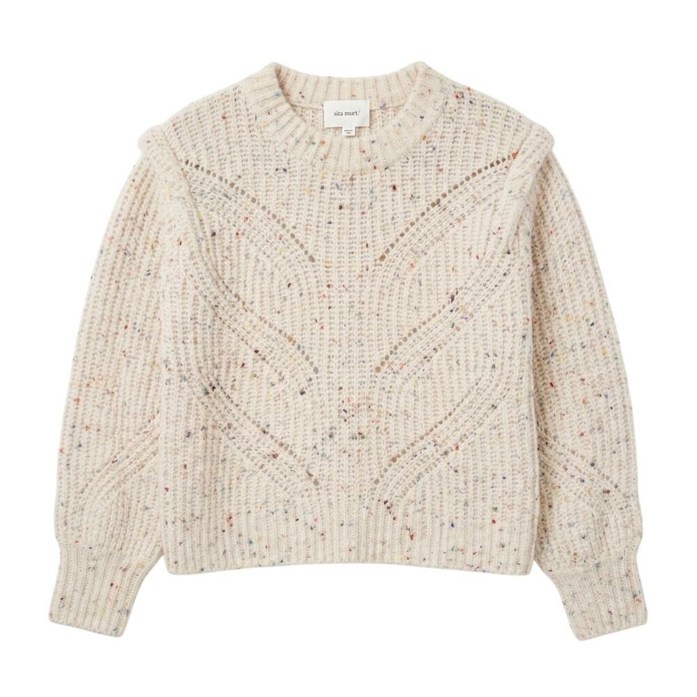 Sita Murt Wool Blend Confetti Sweater Size 36/Small